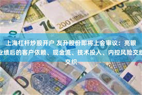 上海杠杆炒股开户 友升股份即将上会审议：亮眼业绩后的客户依赖、现金流、技术投入、内控风险交织