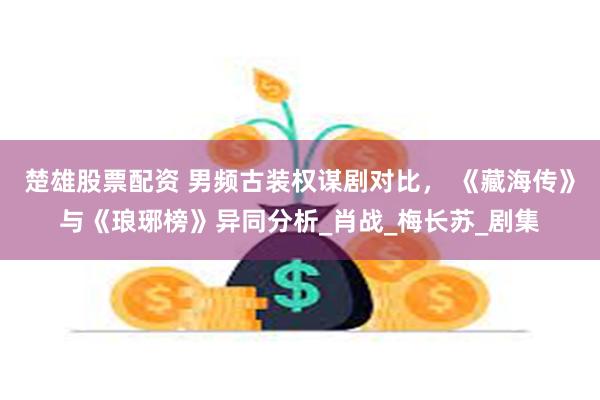 楚雄股票配资 男频古装权谋剧对比， 《藏海传》与《琅琊榜》异同分析_肖战_梅长苏_剧集