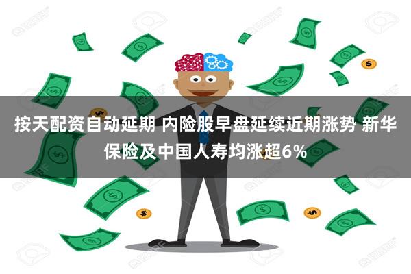 按天配资自动延期 内险股早盘延续近期涨势 新华保险及中国人寿均涨超6%